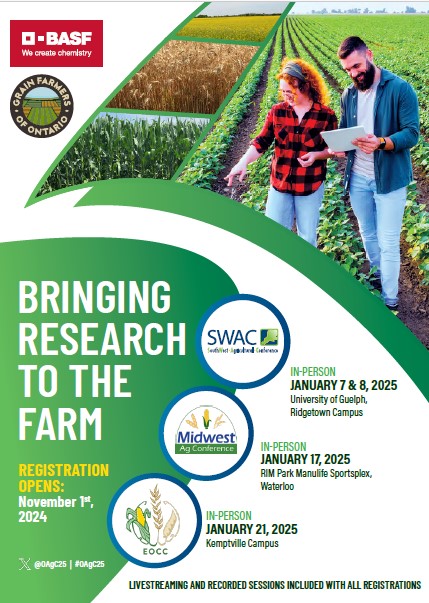 2024 Ontario Agricultural Conference brochure